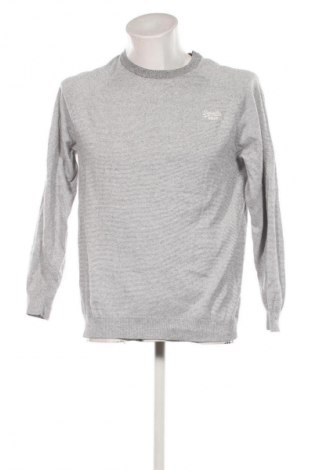 Мъжки пуловер Superdry, Размер XL, Цвят Сив, Цена 125,40 лв.