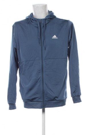 Herren Sweatshirt Adidas, Größe L, Farbe Blau, Preis 85,99 €
