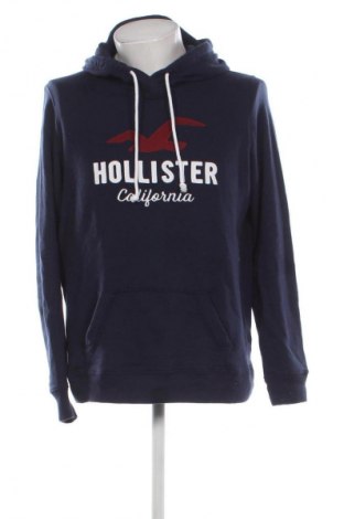 Мъжки суитшърт Hollister, Размер XL, Цвят Син, Цена 41,00 лв.