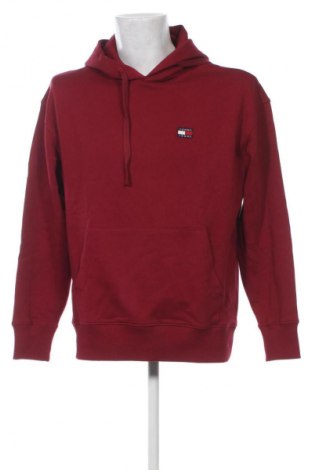 Ανδρικό φούτερ Tommy Jeans, Μέγεθος S, Χρώμα Κόκκινο, Τιμή 112,99 €