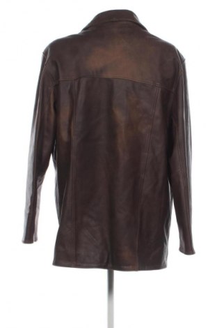 Ανδρικό δερμάτινο μπουφάν Unbranded, Μέγεθος XXL, Χρώμα Καφέ, Τιμή 54,73 €