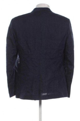 Мъжко сако H&M, Размер L, Цвят Син, Цена 58,14 лв.