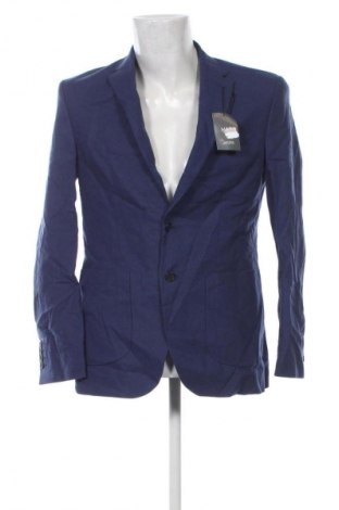 Мъжко сако Marks & Spencer, Размер M, Цвят Син, Цена 142,99 лв.