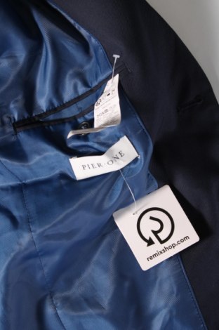 Sacou de bărbați Pier One, Mărime L, Culoare Albastru, Preț 160,99 Lei
