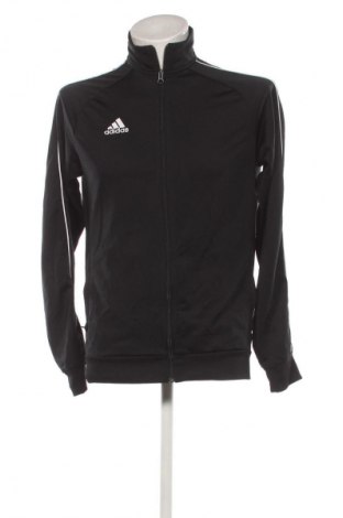 Ανδρική αθλητική ζακέτα Adidas, Μέγεθος M, Χρώμα Μαύρο, Τιμή 30,99 €