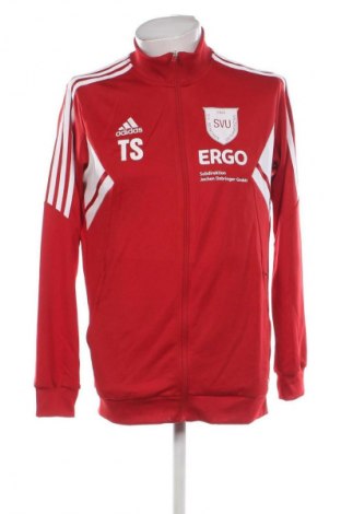 Herren Sportoberteil Adidas, Größe L, Farbe Rot, Preis 33,99 €