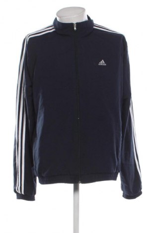 Мъжко спортно горнище Adidas, Размер L, Цвят Син, Цена 48,99 лв.