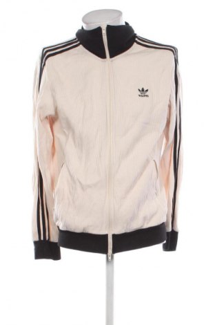 Ανδρική αθλητική ζακέτα Adidas Originals, Μέγεθος L, Χρώμα Εκρού, Τιμή 24,49 €