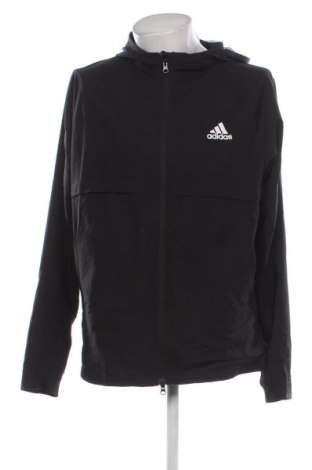 Herrenjacke Adidas, Größe L, Farbe Schwarz, Preis 56,99 €