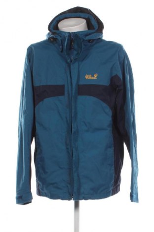 Męska kurtka Jack Wolfskin, Rozmiar XL, Kolor Niebieski, Cena 188,76 zł