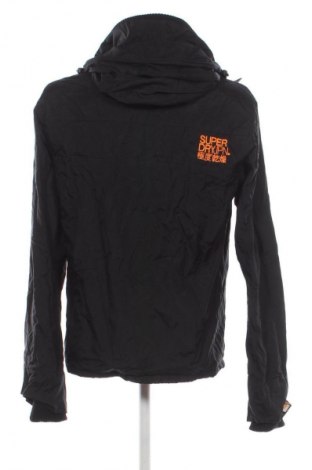 Мъжко яке Superdry, Размер XL, Цвят Черен, Цена 124,29 лв.
