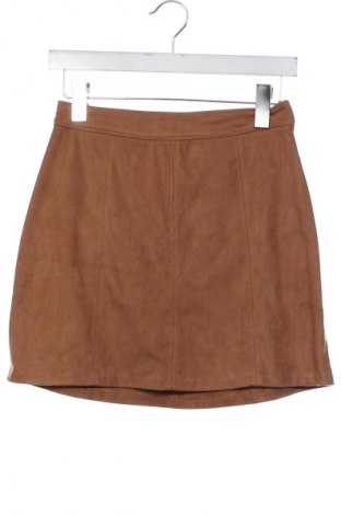 Φούστα Bershka, Μέγεθος XS, Χρώμα Καφέ, Τιμή 9,74 €