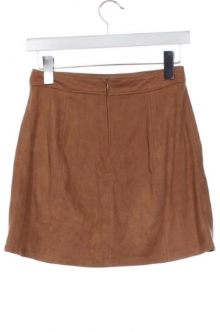 Φούστα Bershka, Μέγεθος XS, Χρώμα Καφέ, Τιμή 9,74 €