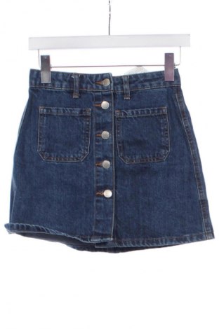 Φούστα Bershka, Μέγεθος XXS, Χρώμα Μπλέ, Τιμή 14,83 €