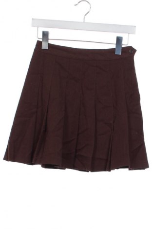 Пола H&M Divided, Размер XS, Цвят Кафяв, Цена 19,99 лв.