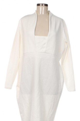 Kleid Boohoo, Größe XXL, Farbe Weiß, Preis 23,53 €