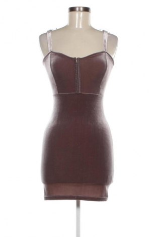 Рокля H&M Divided, Размер XS, Цвят Кафяв, Цена 13,99 лв.