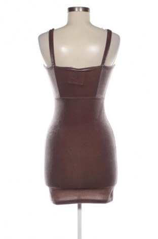 Рокля H&M Divided, Размер XS, Цвят Кафяв, Цена 13,99 лв.