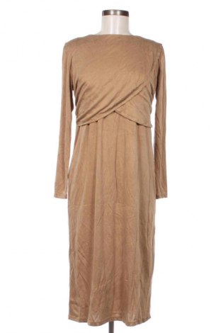Φόρεμα H&M Mama, Μέγεθος L, Χρώμα  Μπέζ, Τιμή 12,99 €