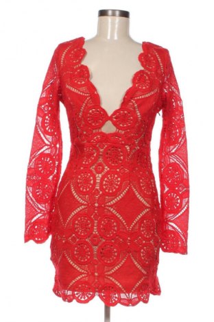 Kleid Love Triangle, Größe M, Farbe Rot, Preis 13,99 €