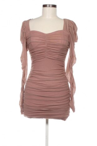 Kleid SHEIN, Größe XS, Farbe Beige, Preis 20,99 €