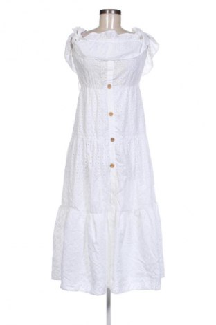 Kleid Zara, Größe XS, Farbe Weiß, Preis € 17,39