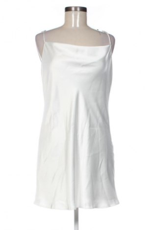 Kleid Zara, Größe L, Farbe Weiß, Preis 13,80 €