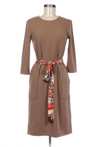 Рокля Zara, Размер S, Цвят Кафяв, Цена 34,99 лв.