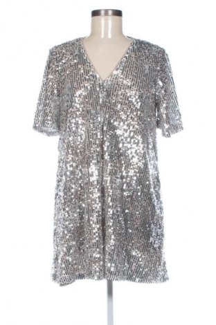 Kleid Zara, Größe S, Farbe Silber, Preis 14,00 €