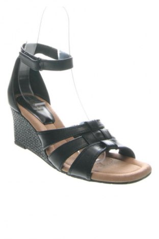Sandale Clarks, Mărime 39, Culoare Negru, Preț 364,99 Lei