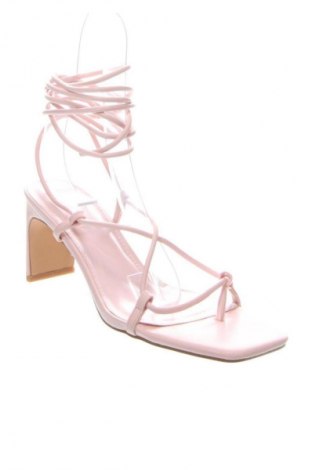 Sandały Nasty Gal, Rozmiar 38, Kolor Różowy, Cena 171,99 zł
