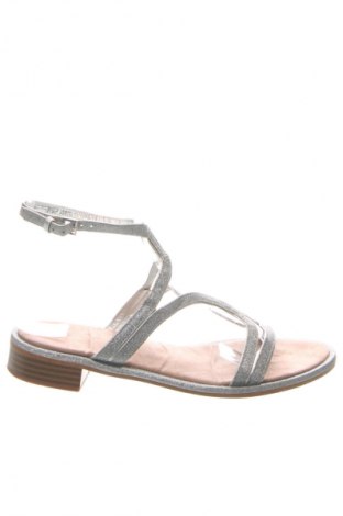 Sandalen Zara, Größe 38, Farbe Silber, Preis 13,80 €
