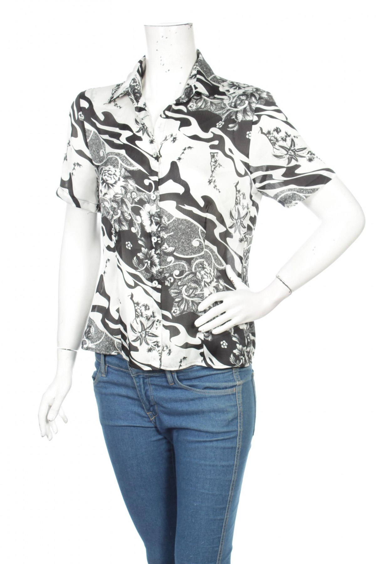 Γυναικείο πουκάμισο, Μέγεθος S, Χρώμα Λευκό, Τιμή 11,75 €