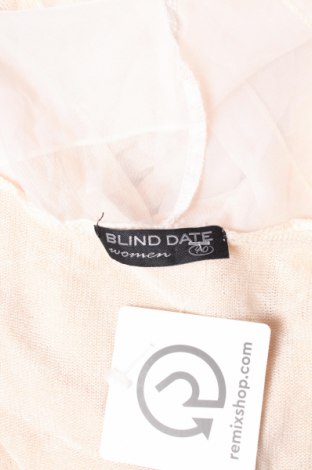 Γυναικεία ζακέτα Blind Date, Μέγεθος M, Χρώμα  Μπέζ, Τιμή 3,40 €