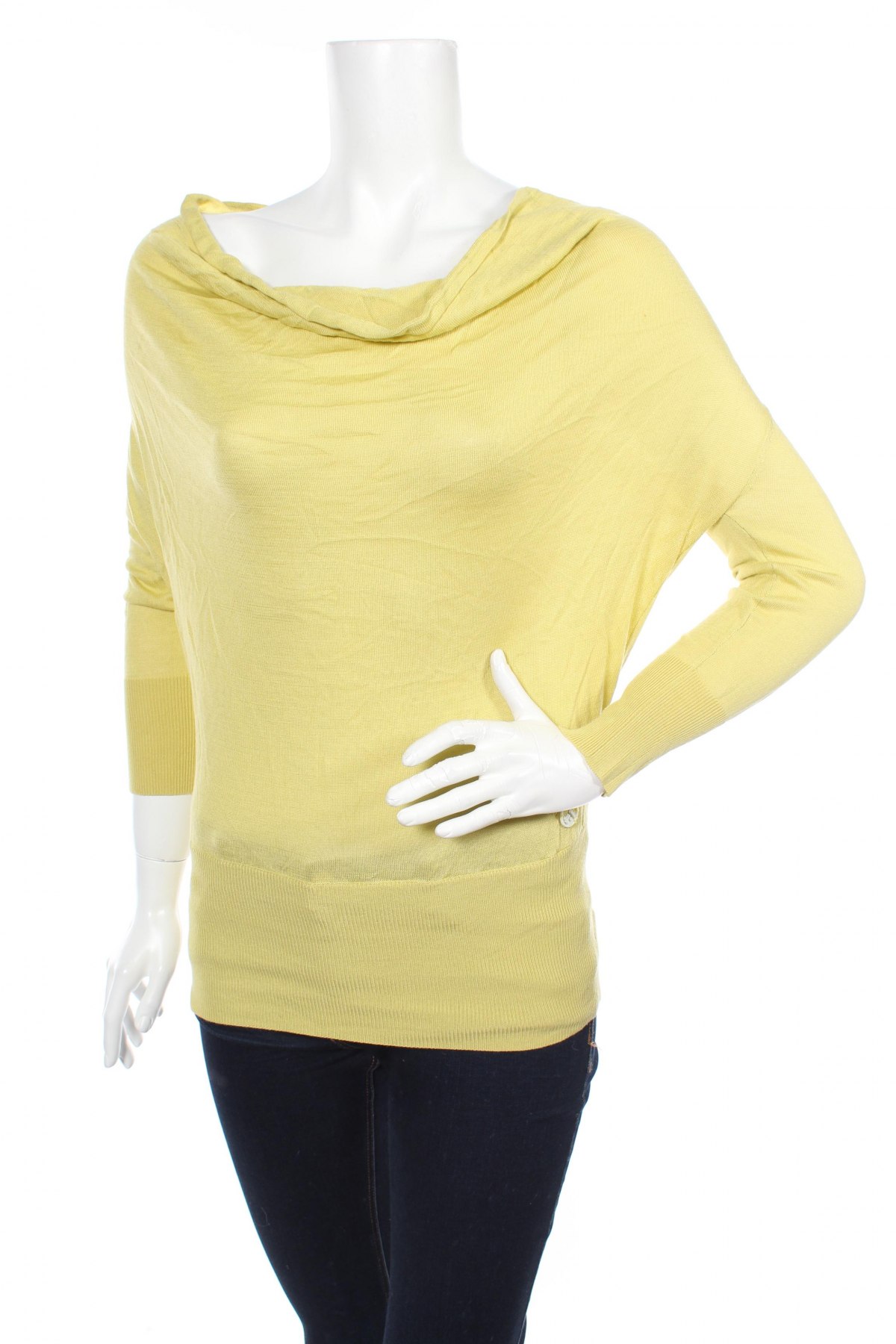 Дамски пуловер Tiger Hill, Размер XS, Цвят Жълт, Цена 5,50 лв.