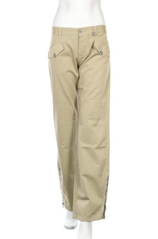 Дамски панталон Met, Размер M, Цвят Зелен, Памук, Цена 27,95 лв.