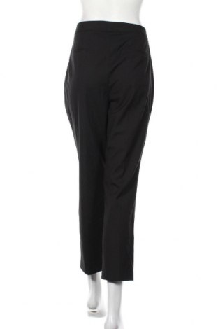 Дамски панталон Zara, Размер L, Цвят Черен, 73% полиестер, 23% вискоза, 4% еластан, Цена 44,25 лв.
