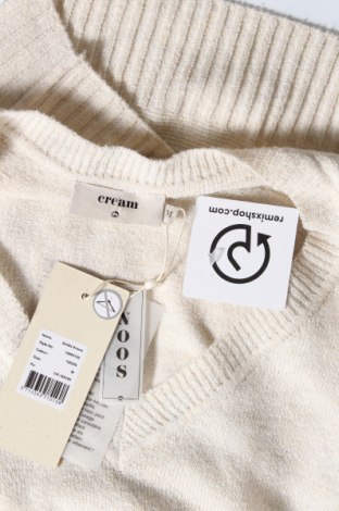 Дамски пуловер Cream, Размер M, Цвят Екрю, 89% полиестер, 8% полиамид, 3% еластан, Цена 25,07 лв.