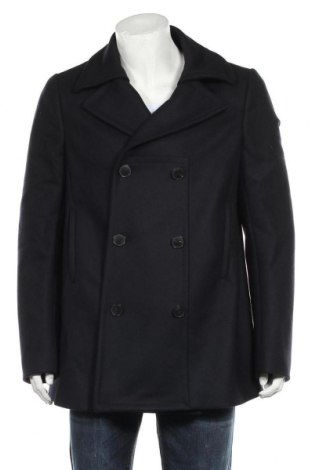 Herrenmantel Valentino, Größe L, Farbe Blau, Wolle, Preis 499,64 €