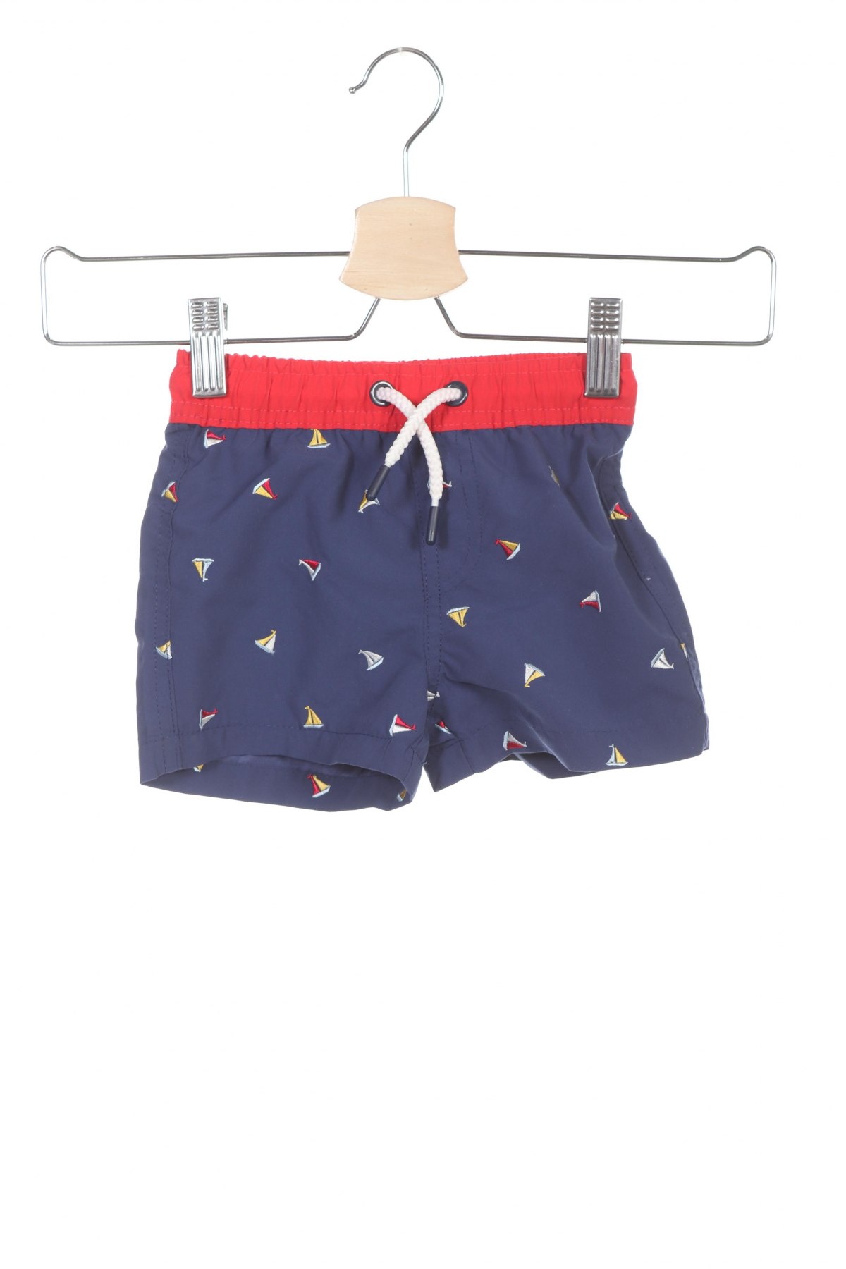 Παιδικό κοντό παντελόνι ZY kids, Μέγεθος 6-9m/ 68-74 εκ., Χρώμα Μπλέ, Πολυεστέρας, Τιμή 13,92 €
