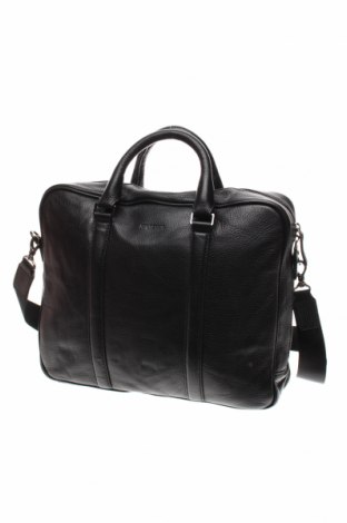 Чанта за лаптоп Mc Gregor, Цвят Черен, Естествена кожа, Цена 142,80 лв.