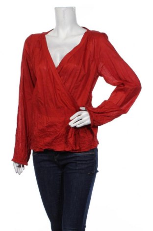 Дамска блуза H&M, Размер XL, Цвят Червен, Цена 26,00 лв.