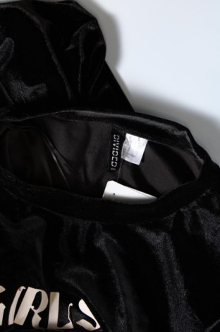 Дамска блуза H&M Divided, Размер S, Цвят Черен, Цена 3,22 лв.