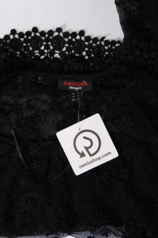 Дамска блуза Jennyfer, Размер S, Цвят Черен, Цена 27,30 лв.