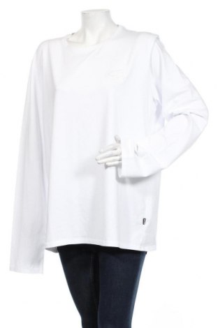 Дамска блуза Just Cavalli, Размер 3XL, Цвят Бял, 92% памук, 8% еластан, Цена 243,27 лв.