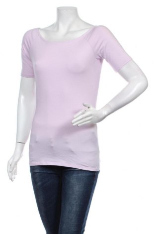 Дамска блуза Modstrom, Размер M, Цвят Лилав, 48% памук, 48% модал, 4% еластан, Цена 34,00 лв.