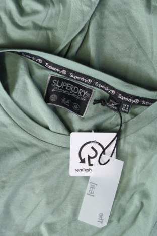 Γυναικεία μπλούζα Superdry, Μέγεθος M, Χρώμα Πράσινο, 50% βαμβάκι, 50% μοντάλ, Τιμή 20,36 €