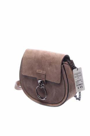 Γυναικεία τσάντα Answear, Χρώμα Καφέ, Φυσικό σουέτ, Τιμή 49,87 €