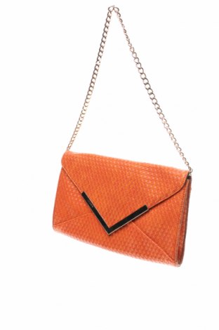 Дамска чанта Diana Ferrari, Цвят Оранжев, Еко кожа, Цена 39,00 лв.