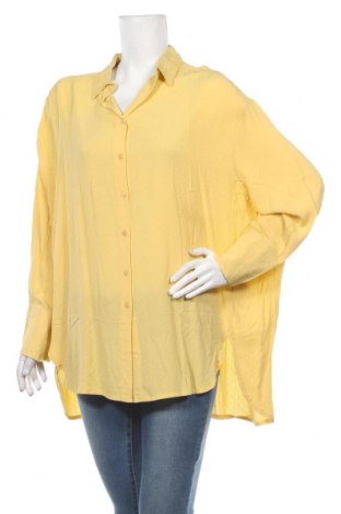 Дамска риза Answear, Размер M, Цвят Жълт, Вискоза, Цена 27,60 лв.